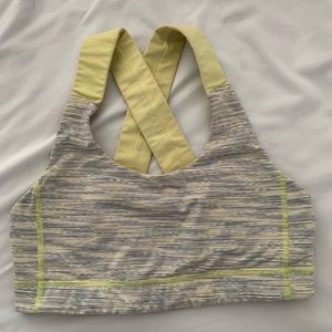 Size 2 Lululemon sports bra - good condition